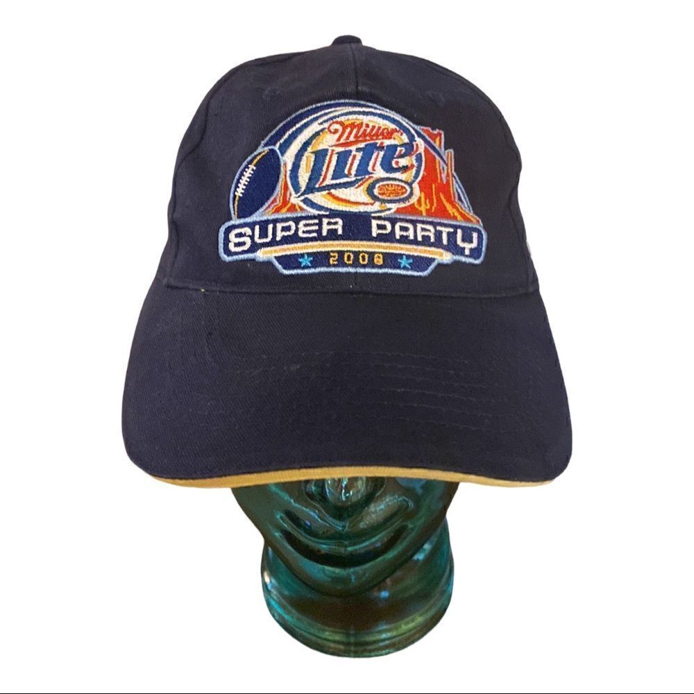 Acme Miller High Life 2008 Super Bowl Cap Hat